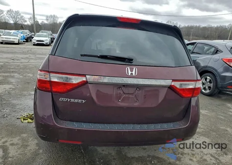 2013 Honda Odyssey Exl z USA, uszkodzony, nr VIN 5FNRL5H6XDB079723